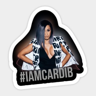 cardi b Sticker